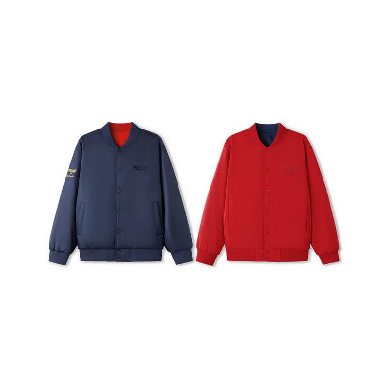 

Skechers Unisex Reversible Windproof Cotton Baseball Jacket XL