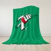 7up Bubble Logo Flannel Blanket Warm Soft Halloween Christmas Couch Warm Cozy Decorative Decor Gift for All Season