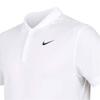 Nike Small Logo Solid Color Short Sleeve Polo Shirt Men Tops White DH0858-100