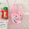 Mofusand Foldable Cute Double Cup Tote Bag For Casual Use And Storage
