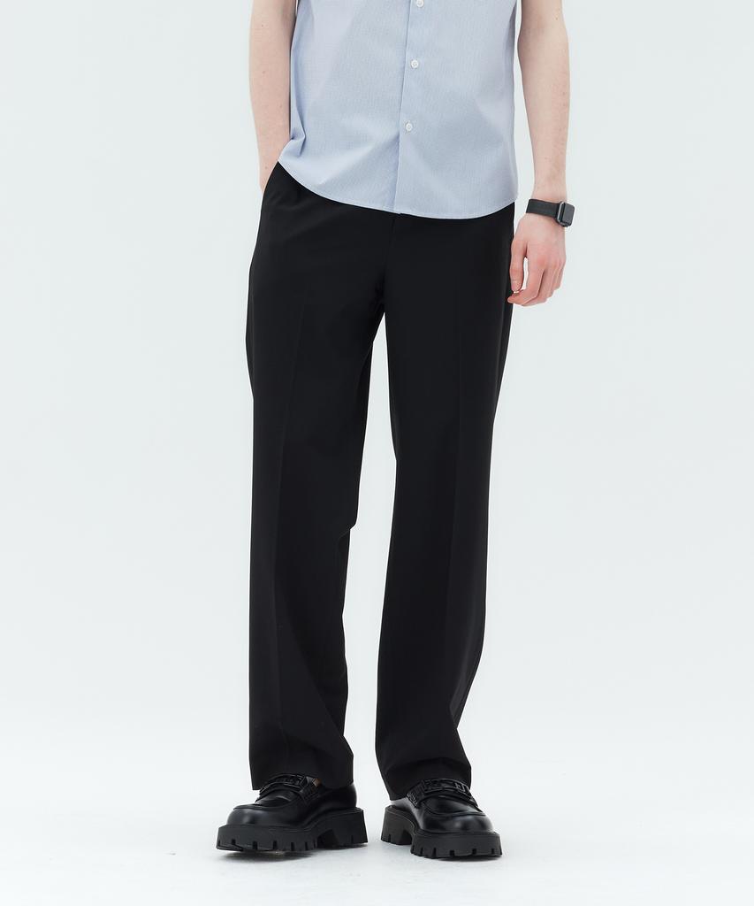 MINDBRIDGE Do Good_[Cool] Semi-Wide Cool Max Elastic Waist Slacks - 4 Colors Mapt3103