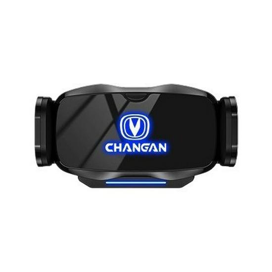 Illuminated Car Logo Phone Holder for Changan Models: Eado, Oshan, CS75 & More