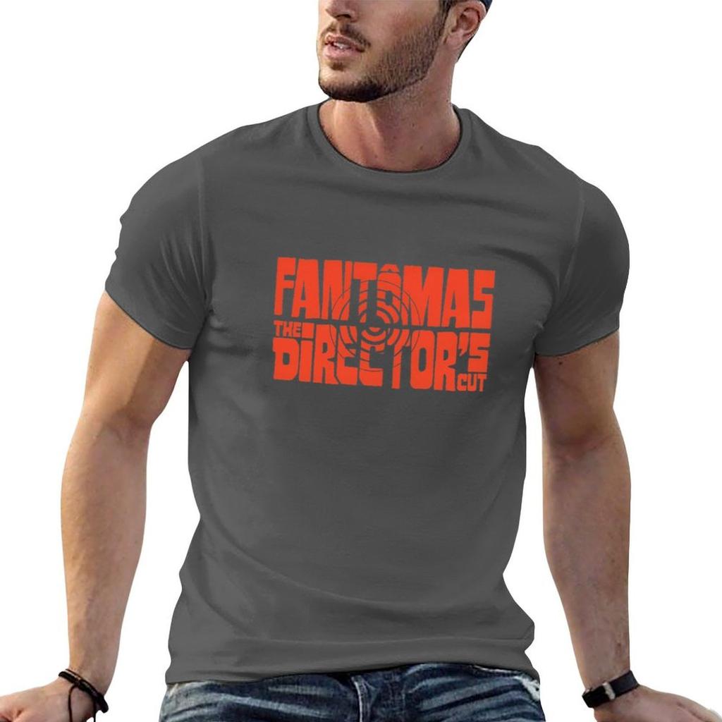 Fantomas T-shirt Registi t-shirt da uomo per uomo t-shirt casual uomo T-shirt in cotone