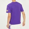 Jordan Los Angeles Lakers Alphabet Print Crew Neck Short Sleeve T-Shirt Men Tops Purple DA6513-547