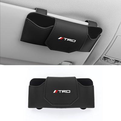 TRD Sports Exclusive Sunglasses Holder with TRD Sports Compatible with All TRD Sports Car Glasses Easy Protects Leather Sun Car Car 1 Piece Sports