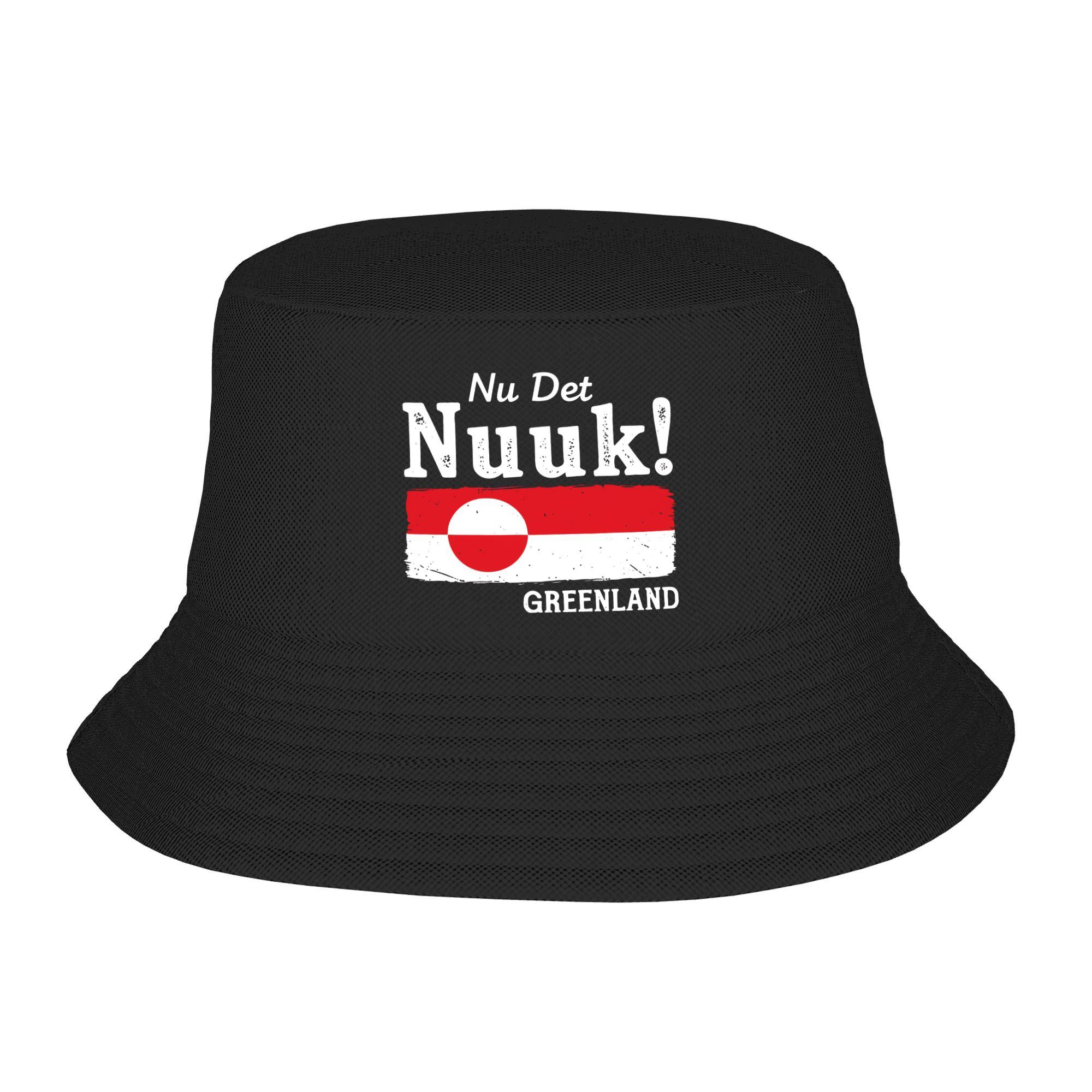 

Make Greenland Great Again Bucket Hat Hip Hop FisherUnisex Caps Breathable Fishing Sun Hats For Couple Funny Custom Cap One Size