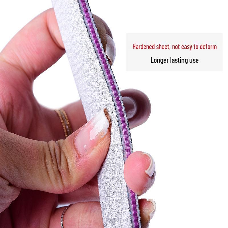 Nail File & Buffer Set: Double-Sided Sanding Sticks & Polishing Tools for Shaping & Removing Polish