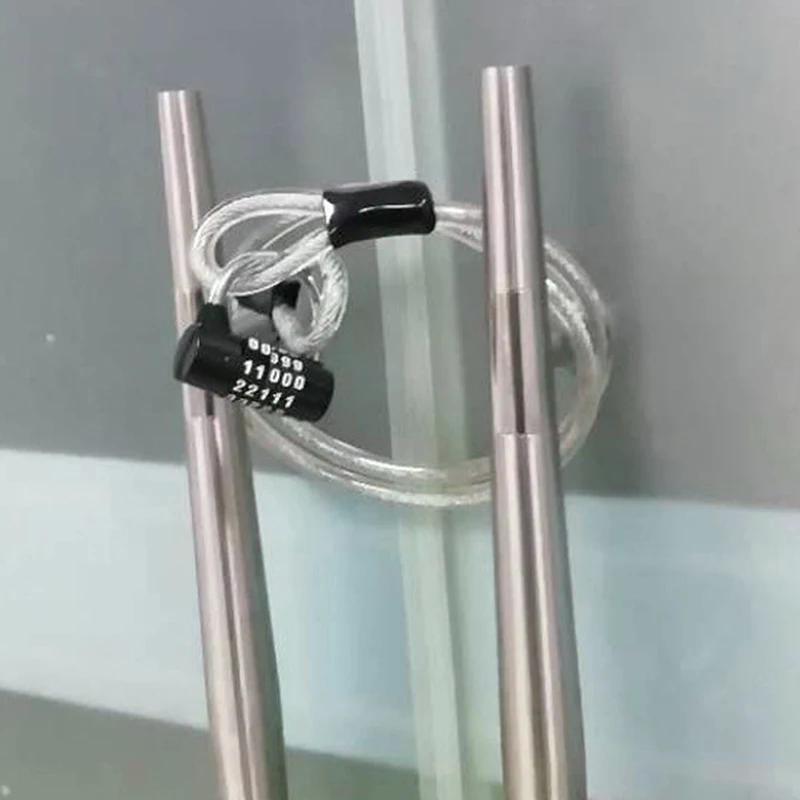 10mm 1.2m Bicycle Lock Wire Cycling Strong Steel Cable Lock Rope Anti-theft