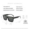 New Fashion Trend Square Sunglasses for Women and Men High Quality Sturdy and Durable Sun Protection Decorative Glasses