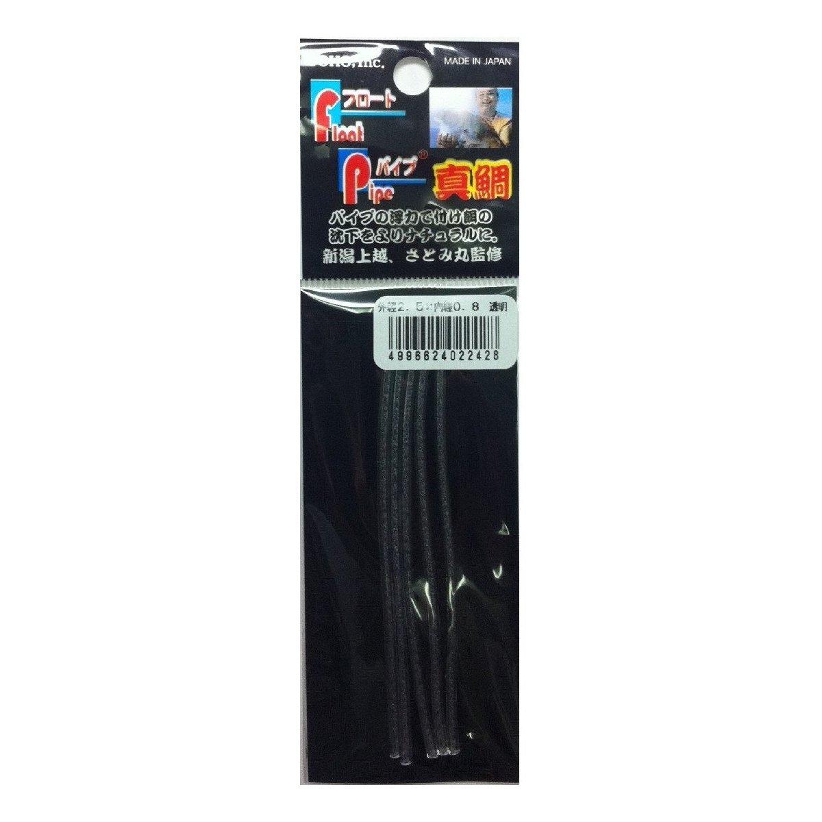 TOHO (Toho Sangyo) Float Pipe 2.5 Transparent 2.5mm×0.8mm