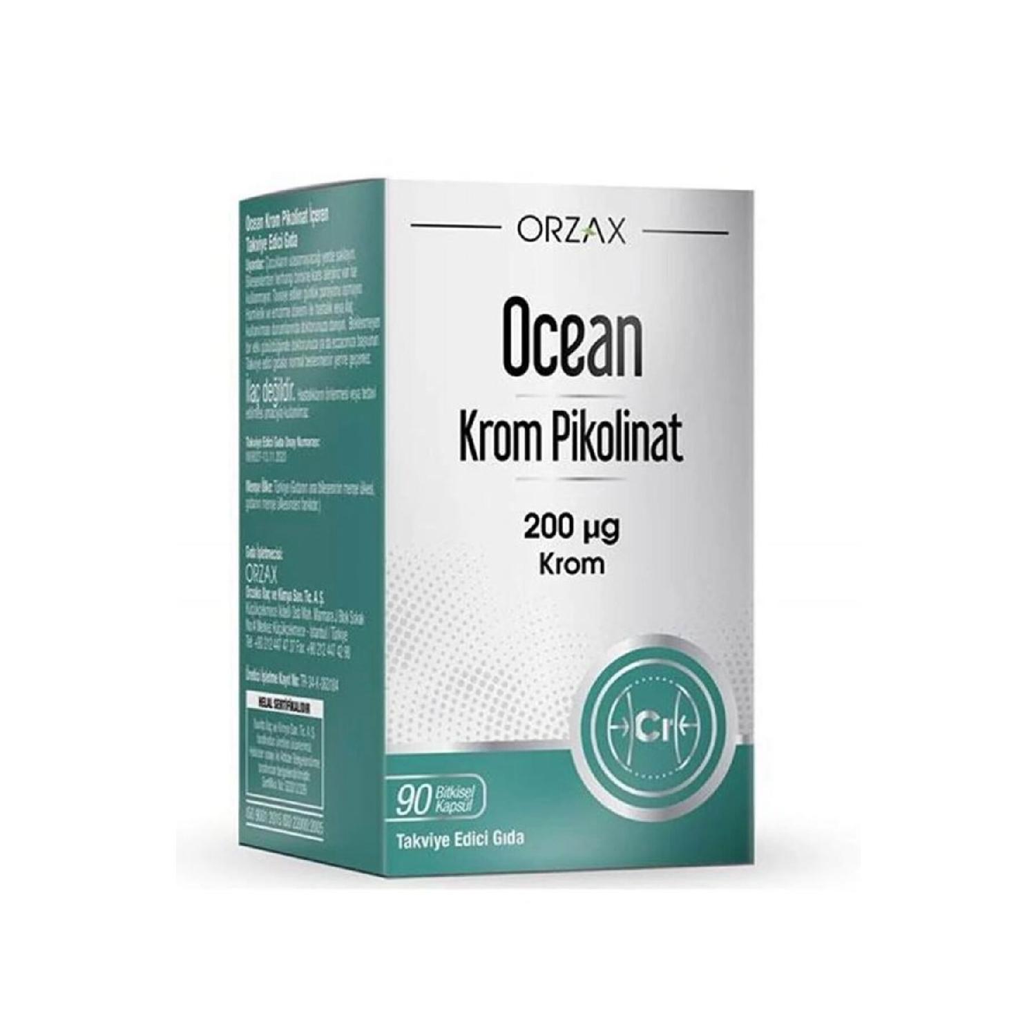 

Ocean Chrome Picolinate 200 Mcg 90 Capsules