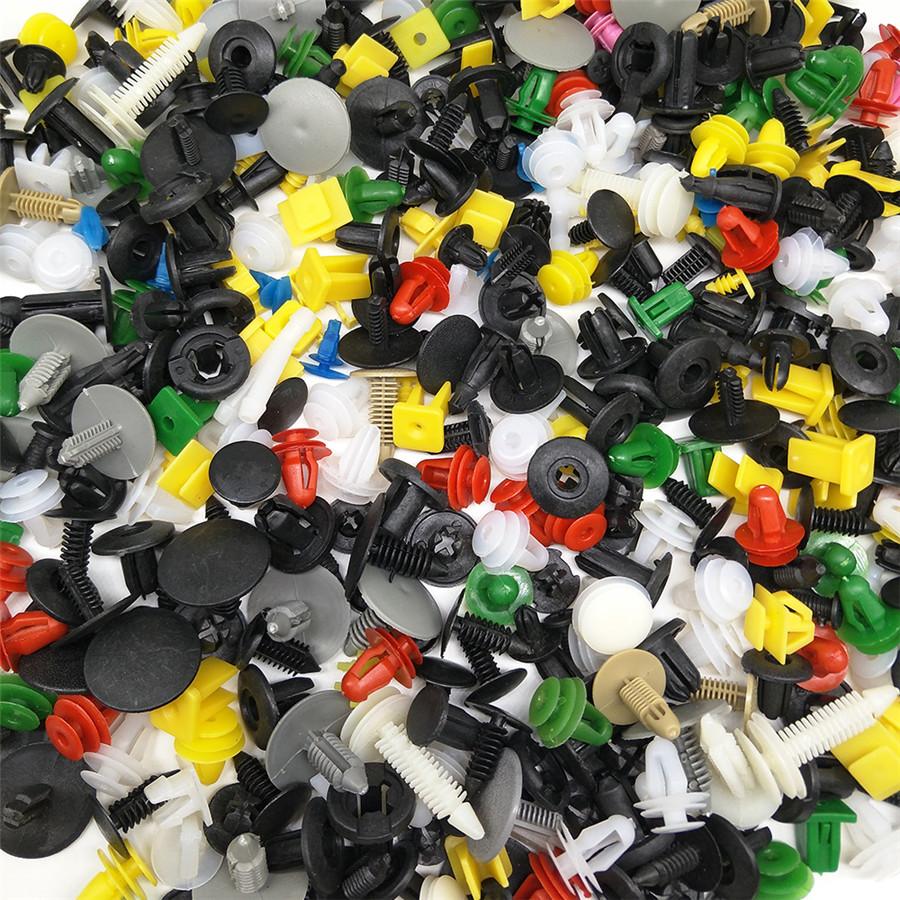 Universal 440Pcs+tool set Mixed Auto Fastener Clips Retainer Rivet  Car Bumper Door Panel Fender