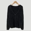 2024 Korean V-neck Knit Sweater - Loose Casual Autumn/Winter Style