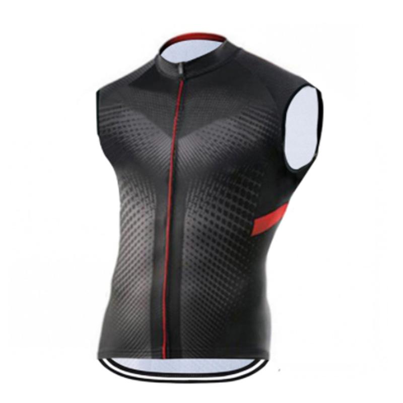 2026 Summer Men's Bicycle Cycling Vest Windproof Running Vest MTB Bike Mesh Fabric Breathable Clothing Sleeveless Road Cycling Jerseys