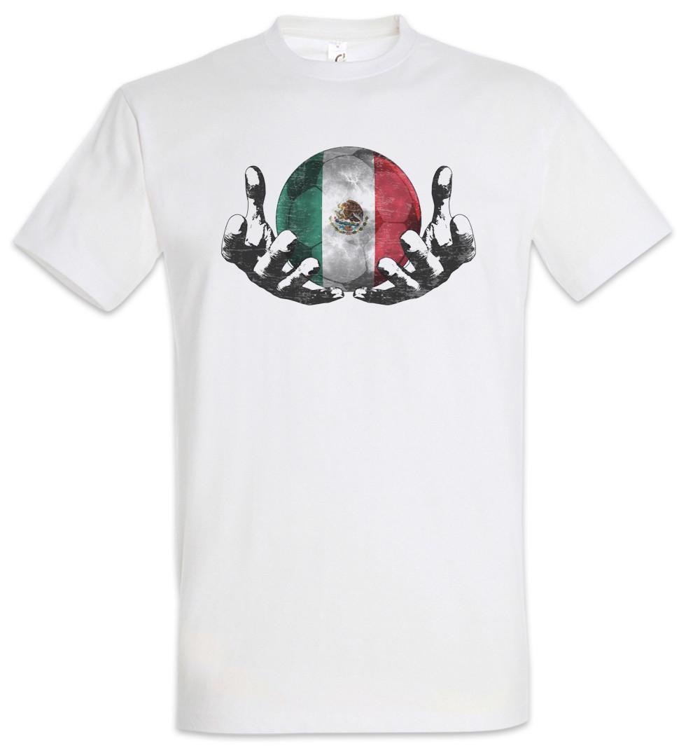 Mexico Football Magic Ball T-Shirt mexican Soccer Flag Banner World Championship M