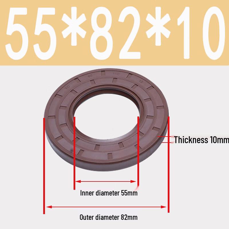 Fluororubber Skeleton O-Ring Oil Seal