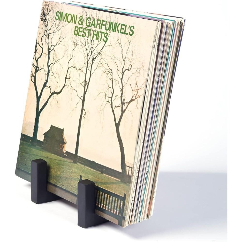 1pc Stable Vinyl Record Display Stand Versatile CD Storage Rack  Home Decor Organizer