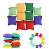 5Pcs Sandbag Game Toss Tossing Kids Outdoor Cornhole Beanbags Toy Gamesprops Beanbag Hole Hand Toys Sports Family Sand