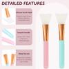 4-Piece Soft Silicone Face Mask Brushes – Ideal for Mud Masks, Skincare, Body Lotion & Butter