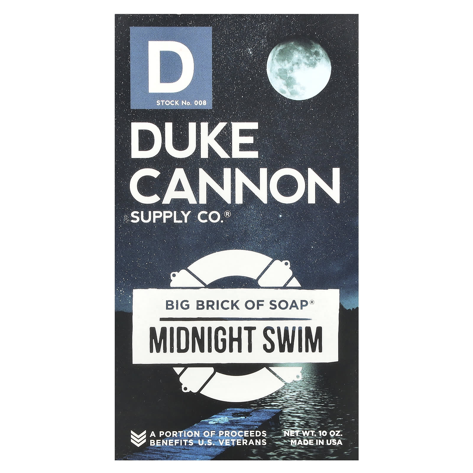 

Duke Cannon Supply Co. Большой Брусок Мыла®, Полуночный Сладкий, 10 унций