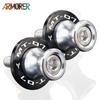 For YAMAHA MT-07 MT 07 MT07Universal 6MM Motorcycle Swingarm Spools Stand Screws CNC Aluminum