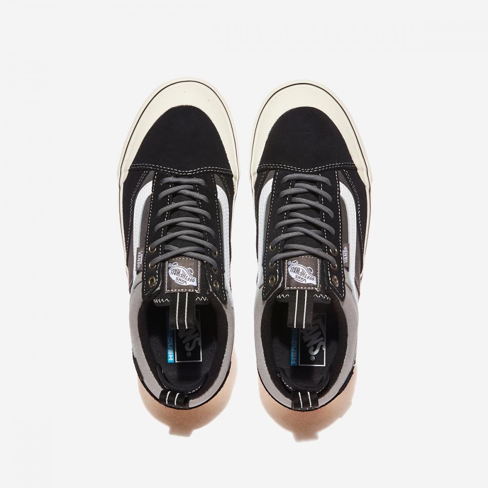 Vans Mte Old School Waterproof   Black Pewter White Vn000cvnbh4 Black Pewter White