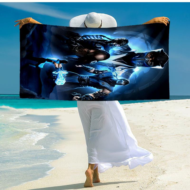 SubZero Fashion Beach Towel: Ideal for Summer Adventures Soft, absorbent and quick drying suitable for swimming and bathing
