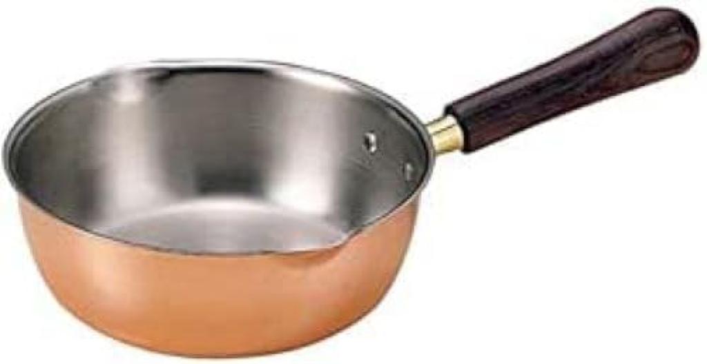 Shinkoukinzoku Frying Pan 18cm Gas Compatible Copper Lightweight Heat Conductive Yukihira Pan Good Design Award Made In Japan Long-selling