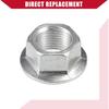 90305PAAA01 90305P0G003 Power Steering Pump Pulley Nut for Honda Accord 1995-2012 for Honda Civic 1996-2011 / Inner/Durable Metal/ 1 Pcs Silver Tone