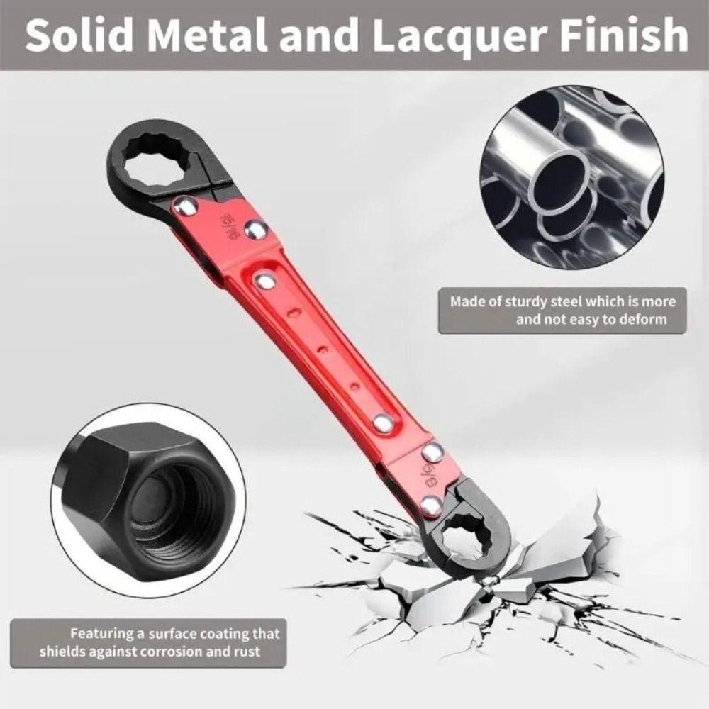 Adjustable Jaw Pipe Tool Removal Durable Construction Plumbing Wrench Tool  Sink Pipes