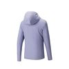 Anta Comfortable Simple Versatile Casual Hooded Zipper Solid Color Windbreaker Jacket Women Jackets Twilight-Purple 162525607-3