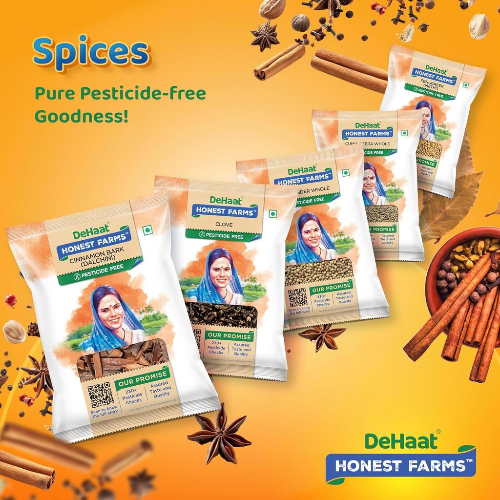 DeHaat Honest Farms Pesticide Free Fenugreek (Methi) 200 Gm.