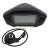 Universal Motorcycle LCD Speedometer Digital Odometer Trip Meter Dashboard Gauge for Motorcycle Accessories