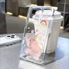 Happy Pink Elephant Lucency Phone Case for IPhone 14 15 16 13 12 11 17 Pro Max 12 13 Mini Soft Cover