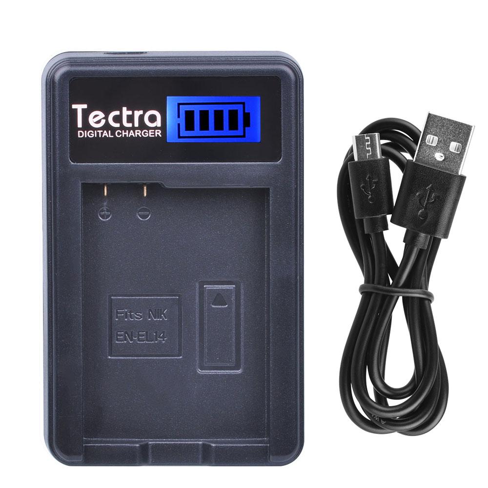 EN-EL14 EL14a ENEL14 Battery Charger for Nikon D5200 D3100 D3200 D5100 P7000 P7100 MH-24 Charger 1 LCDUC