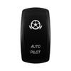 Laser-Engravable Rocker Switch Cap (No Body) - Switch Actuator Cover Replacement for 12V 24V Car Boat ATV Carling ARB Narva