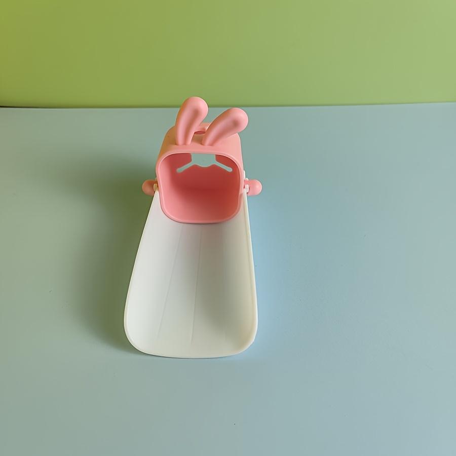 

Cute Cartoon Rabbit U‑Shaped Faucet Extender, Flow Buffer for Bathroom & Kitchen Sinks