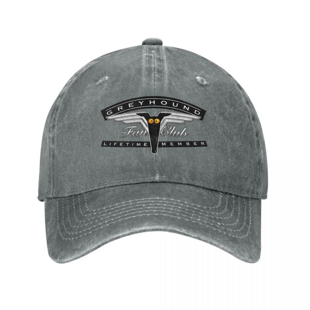 Greyhound Fan Club Baseball Cap Designer Hat sun caps Custom Cap Big Size Hat Womens Golf Wear Unisexs