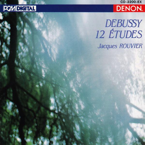 

CD JACQUES ROUVIER 12 Etudes CO2200EX Denon 1988 Worldwide Classical Used