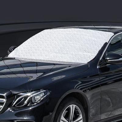 Styl auta Sluneční clona Snow Ice Shiled Čelní sklo auta Sněhová Sluneční clona Vodotěsný ochranný kryt Přední sklo auta