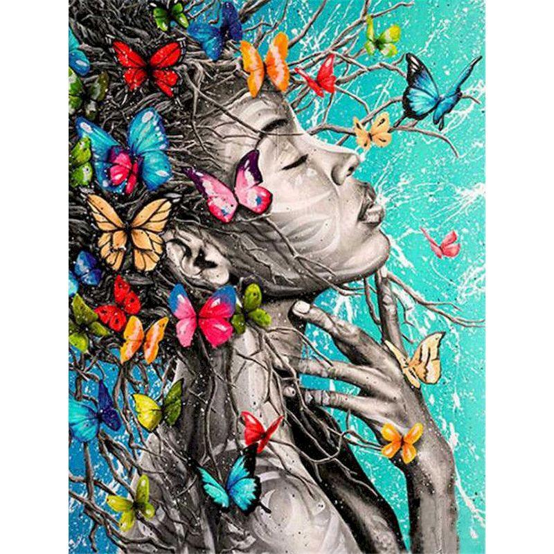 GATYZTORY Oil Painting By Numbers Kits For Kids HandPainted Unique Gift 60x75 Framed On Canvas Woman Figure Acrylic Art Pictures