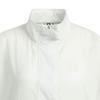 adidas Neo Solid Color Zip-Up Long Sleeve Stand Collar Jacket Women Jacket Off-White HN2385