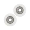 30mm Diameter Elite Greenhouse Door Wheels Replacement Kit