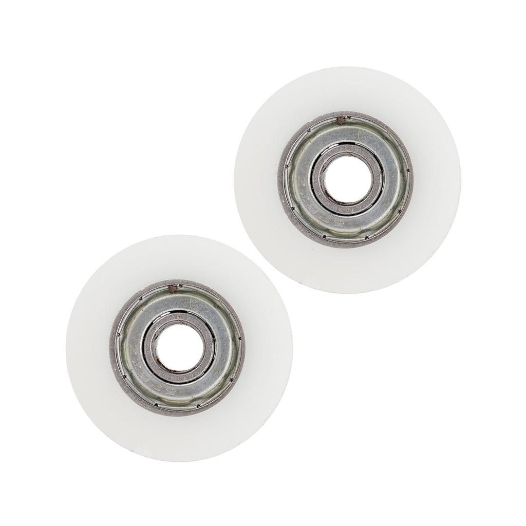 30mm Diameter Elite Greenhouse Door Wheels Replacement Kit