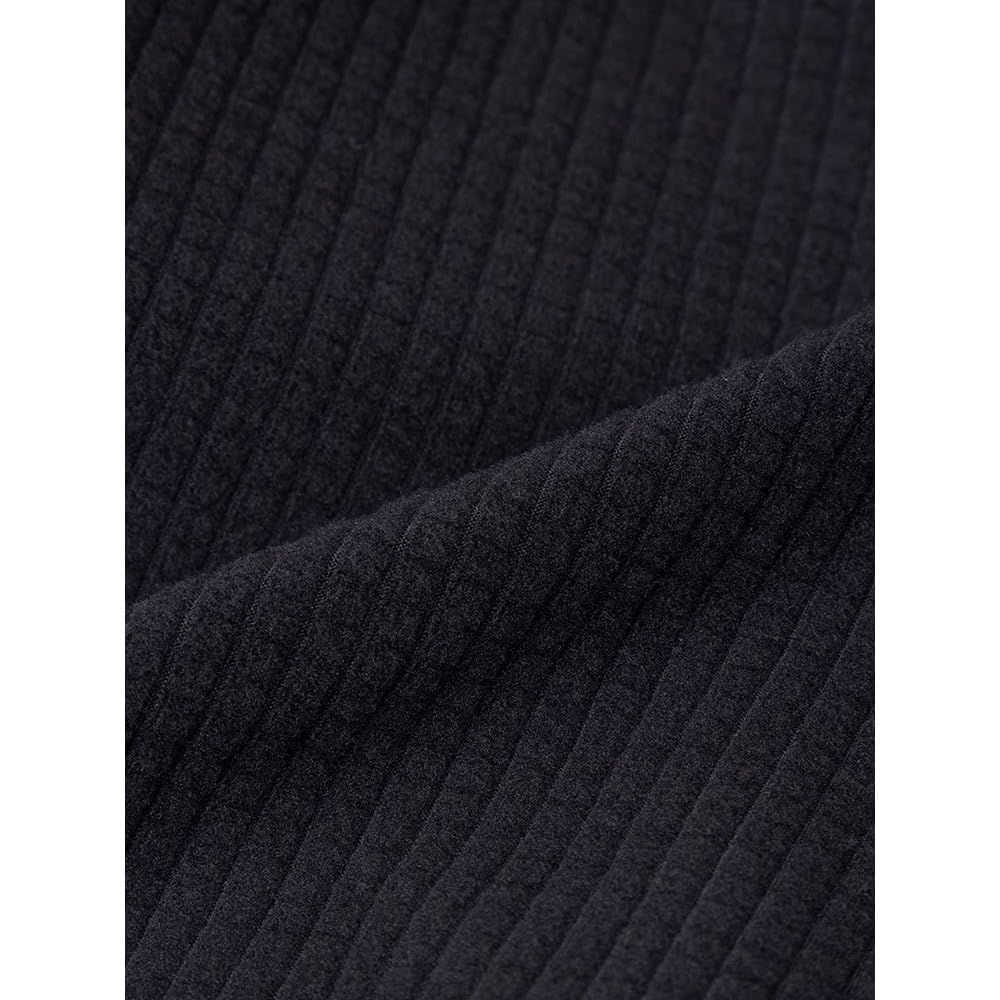 The North Face Grid Fleece Half Zip Size 130 Jacket, Black,