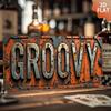 2D Flat, 1pc Retro Metal Aluminum Wall Sign 6x12 Inch - Vintage Rustic Decor with Metallic Finish