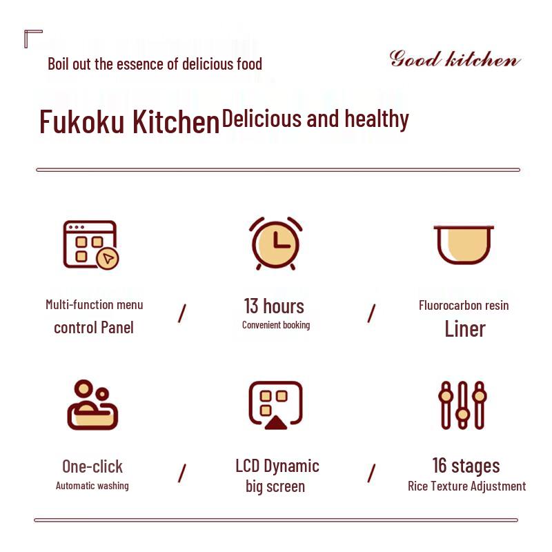 Cuckoo 3L Multi-functional Smart Rice Cooker CN plug (adapter included)