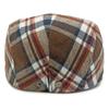 HT4697 Berets Spring Autumn Men Women Caps Vintage Artist Painter Plaid Beret Hat Male Female Ivy Flat Cap Adjustable Beret Caps