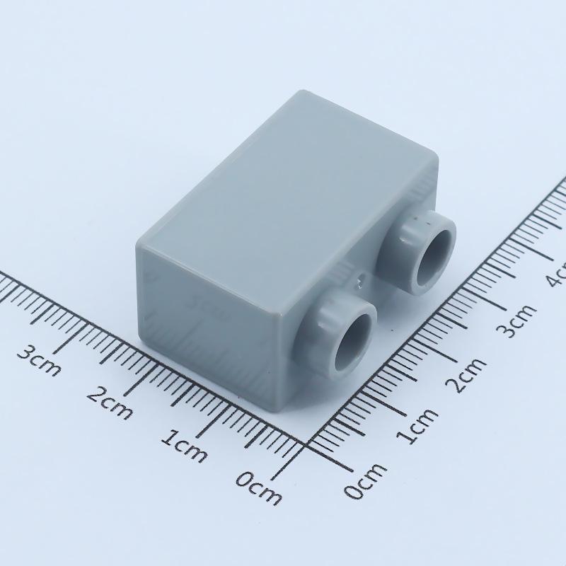 4 pezzi Mattoncini da Costruzione Grandi Fai da te 1x2 Mattoncini Grande Dimensione Accessori Assemblati Pezzi all'Ingrosso Giocattolo Educativo per Bambini