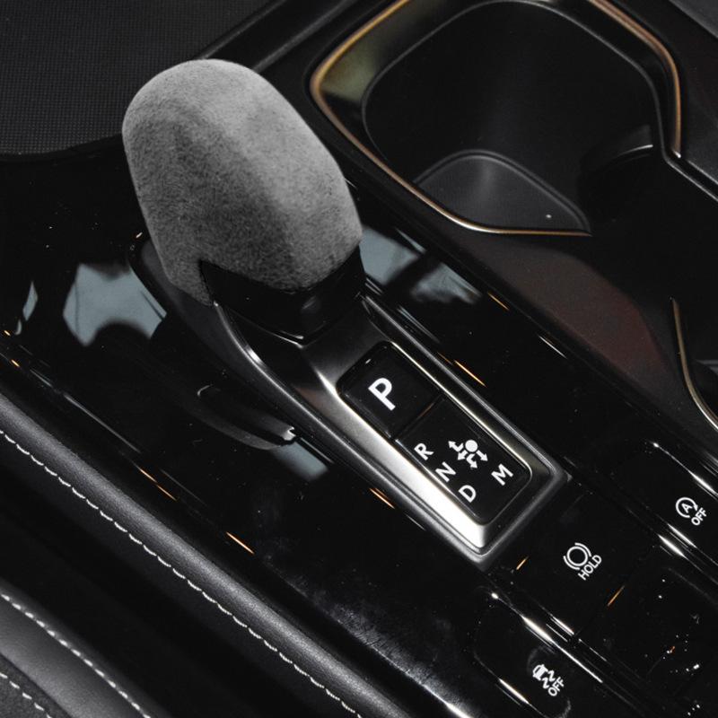Car Gear Handle Head Suede Decorative Shell for Lexus NX260 NX350H RX350H RX500H   Car Inner Accessories